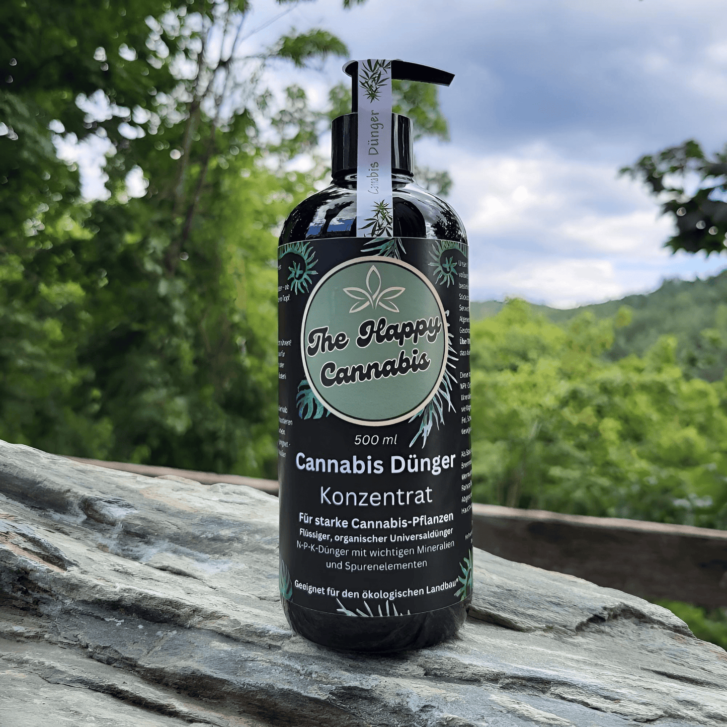 Cannabis Universaldünger 500 ml - PET Flasche Pumpspender