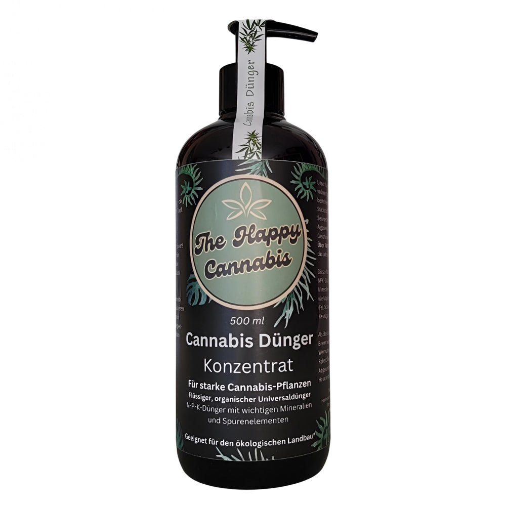 Cannabis Universaldünger 500 ml mit Pumpspender - THC