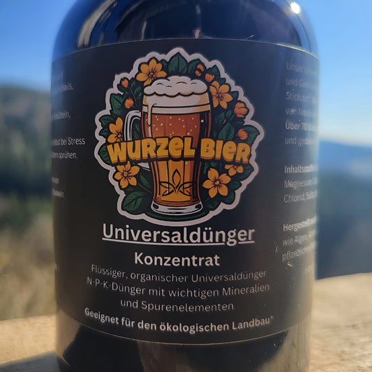 Wurzel Bier Dünger - Für gesunde Wurzeln und starke Pflanzen
