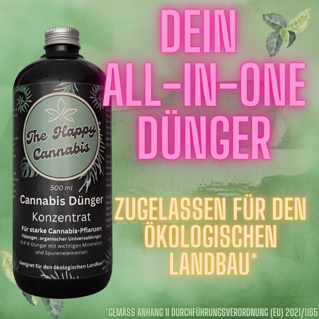 Cannabis Universaldünger 500 ml - PET Flasche All-In-One-Dünger