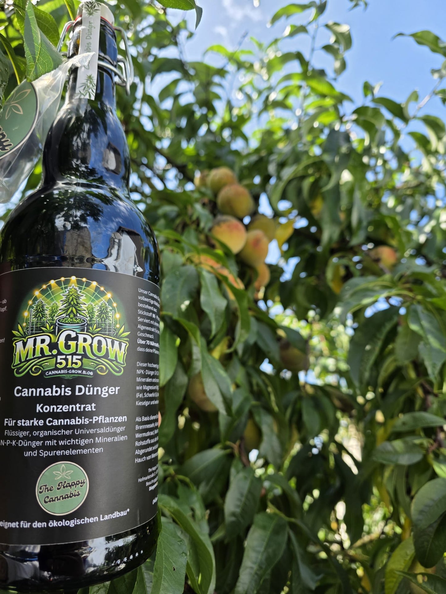 Dünger Für Indoor & Outdoor. Zugelassen für den ökologischen Landbau. Mr.Grow515 Edition