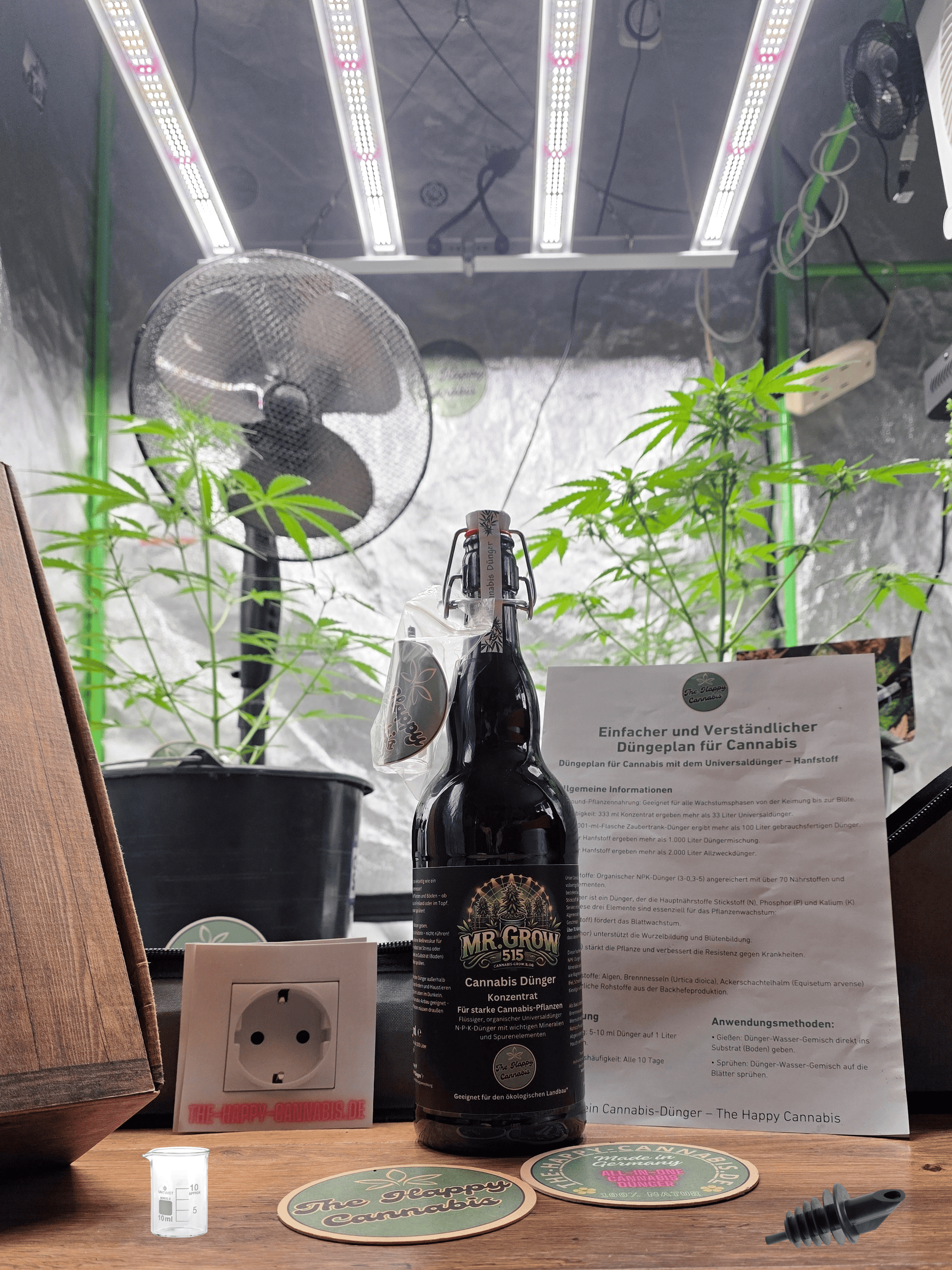 Mr.Grow515 Edition Cannabis Universaldünger Geschenkset