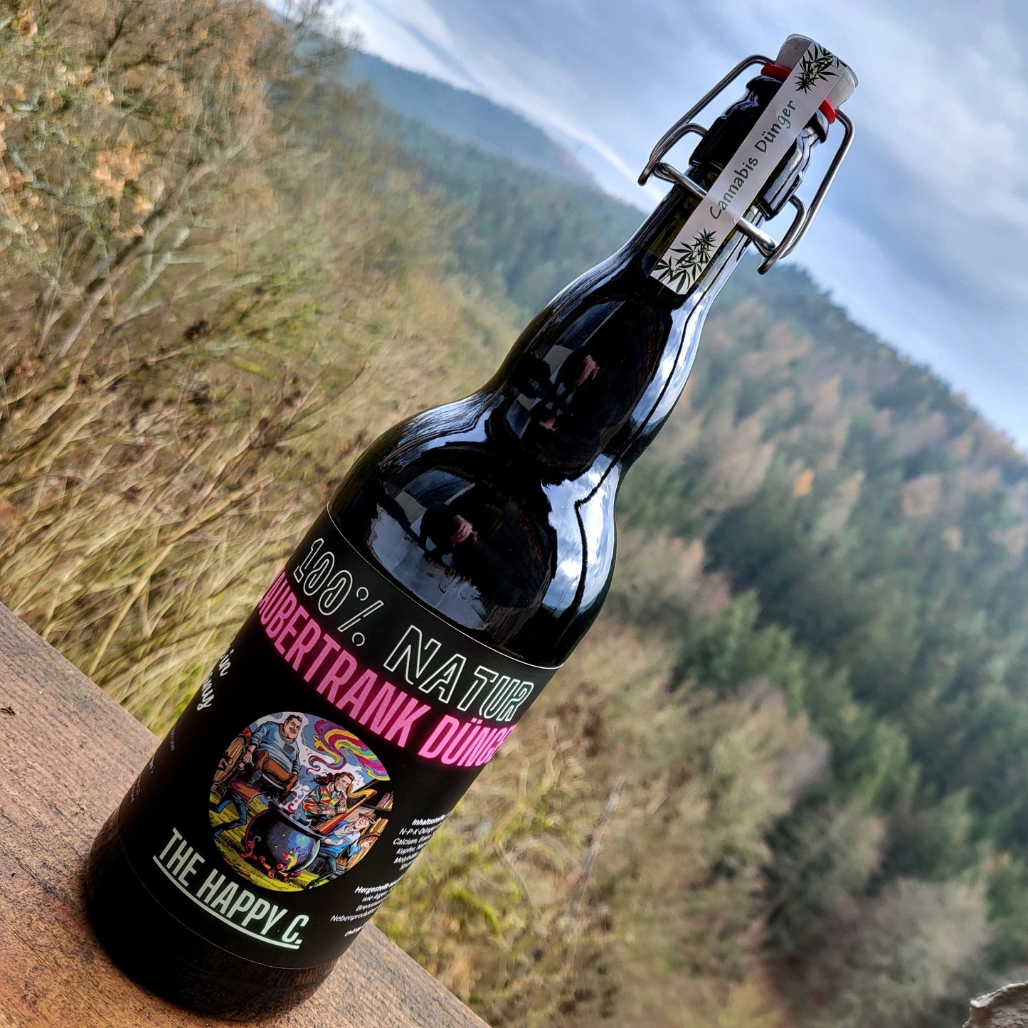 Zaubertrank The Happy C Universaldünger 1001 ml für Cannabis 